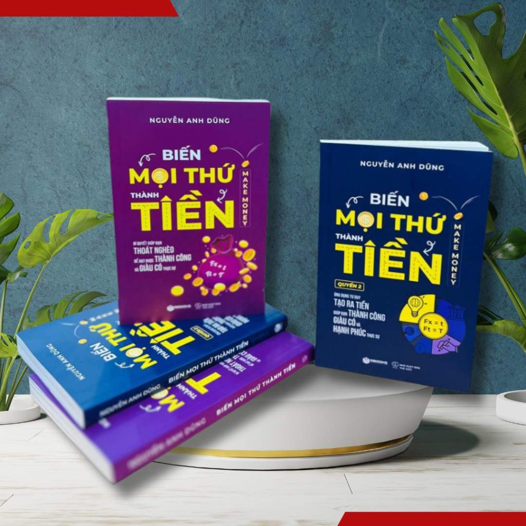 Biến mọi thứ thành tiền combo 2 cuốn